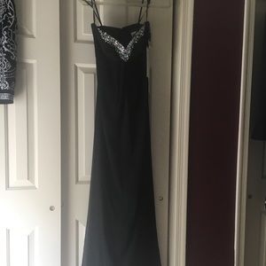 Strapless prom dress